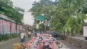 Warga minta pada aparat terkait, Agar sampah yang ada di jalan harus TPS.