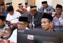 Tokoh dan Ulama Kab. Tangerang rapat di ruang Wareng bersama Bupati Tangerang untuk menjaga junjung tinggi Pancasila.