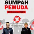 Dinas DPPP beserta Staf Kab Tangerang mengucapkan selamat hari ulang tahun ke 97 tahun Pemuda-Pemudi Bergerak Indonesia Bersatu, dari tahun 28 Oktober 1928 – 28 oktober 2025.
