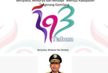 Dinas Perhubungan Kabupaten Tangerang dan beHut Kabupaten Tangerang yang ke-393 tahun dari 13 Oktober 1632 – 13 Oktober 2025