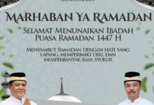 Segenap keluarga besar Dinas Lingkungan Hidup dan Kebersihan Kabupaten Tangerang mengucapkan Marhaban Ya Ramahdan selamat menunaikan ibadah puasa 1447 H.