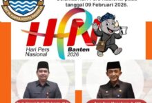Bapenda Kabupaten Tangerang mengucapkan Selamat Hari Pers Nasional pada tanggal 09 Februari 2026.