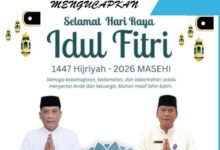DINAS KEPENDUDUKAN DAN PENCATATAN SIPIL KABUPATEN TANGERANG, BANTEN MENGUCAPKAN SELAMAT HARI RAYA IDUL FITRI 1447/2026 MASEHI.