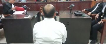 TERDAKWA USMAN SITORUS AKIRNYA DI TUNTUT MATI OLEH JPU TANGERANG SELATAN.