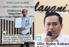 Seno Aji menyampaikan terhadap laporan DR tim penyelidik Polda Lampung telah memanggil sejumlah pihak.