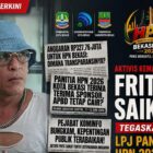 LIN Bekasi Raya juga meminta aparat penegak hukum menindaklanjuti setiap laporan masyarakat.
