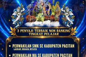 SMK Negeri Ngadirojo Ukir Prestasi Gemilang di Festival Ronthek Pacitan 2026, Raih Predikat Tiga Penyaji Terbaik Tingkat Pelajar.