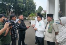Gubernur Banten Lepas Rombongan PWNU Banten Menuju Muktamar ke-35 di Tambakberas Jombang.